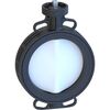 Butterfly valve Series: 565 Polyamide/PVDF/PA6-60/EPDM Centric Bare stem PN16 Wafer type 160mm DN150